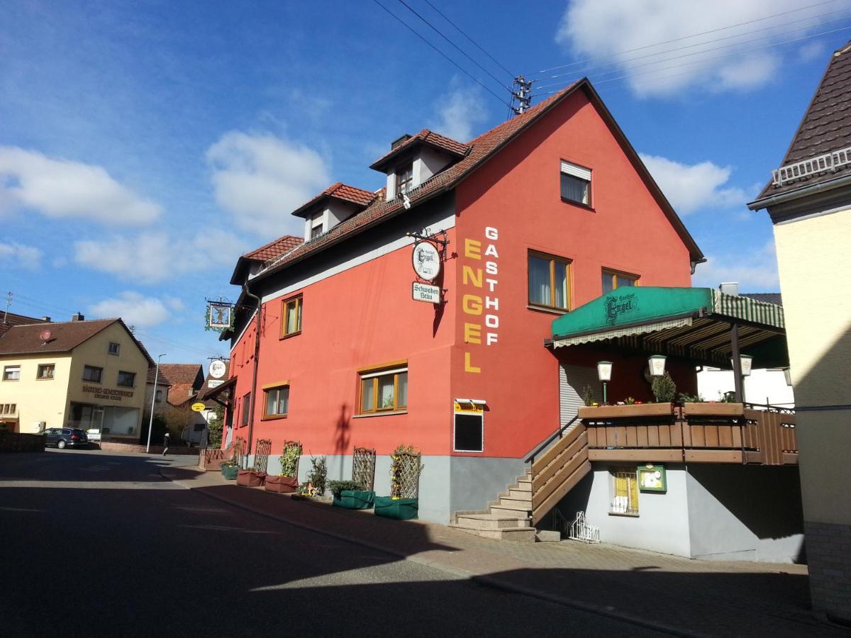 Gasthof Engel Steinbach Kulsheim Exteriör bild